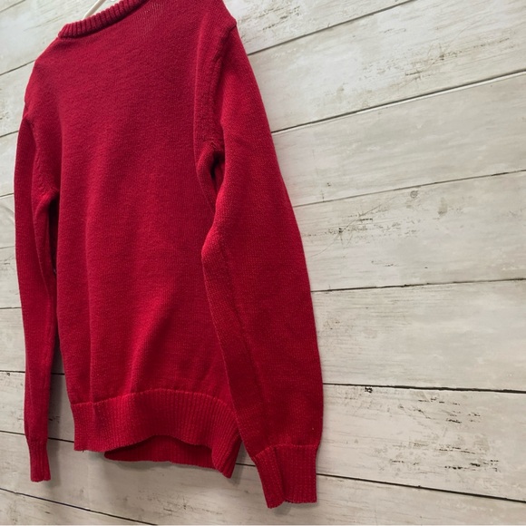 The Grinch Boys Small Red Knit Holiday Sweater Christmas Dr. Seuss 2023 - Picture 9 of 15